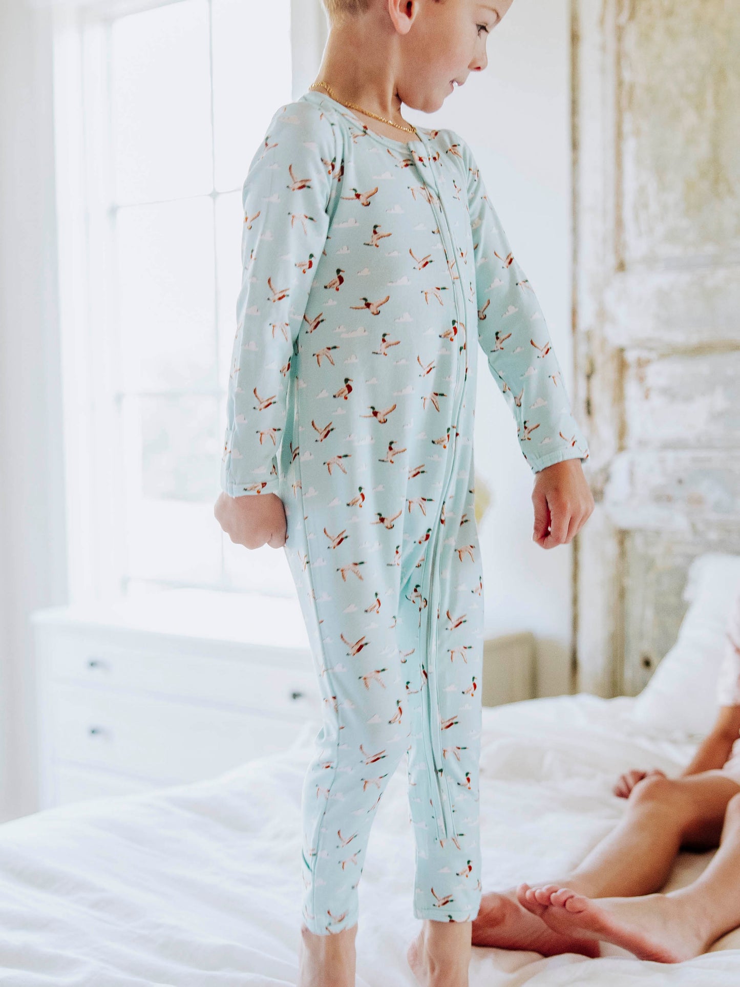 Cloud Layette - Fly Away Blue