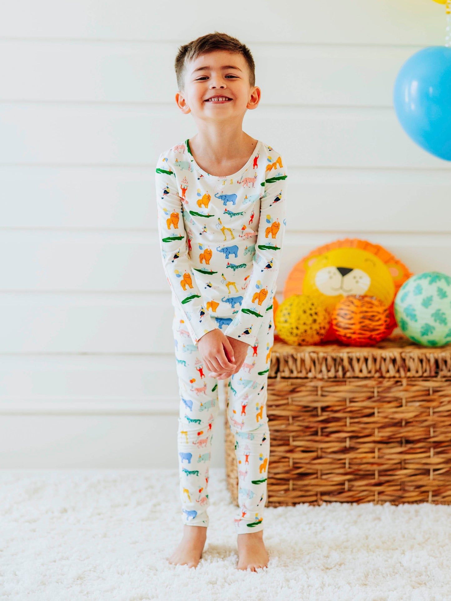 Cloud Fitted Pajamas - Party Animals!