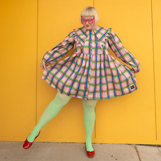 Semi-Opaque 50 Den Tights - Twister